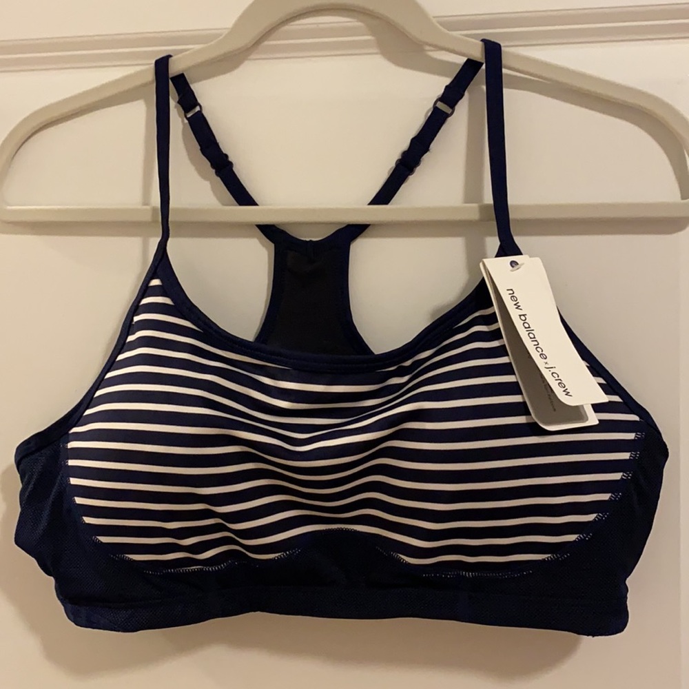 New Balance x J Crew Sports Bra NWT